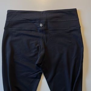 Lululemon Black Wide Leg yoga pants